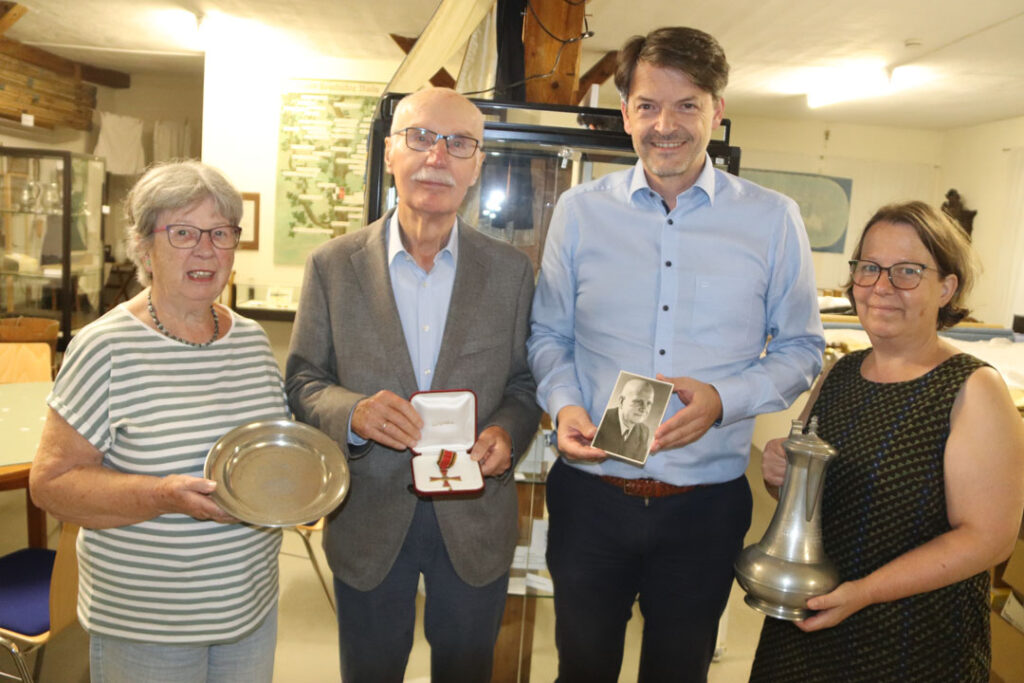 Bundesverdienstkreuz Fritz Bischoff Museumsverein